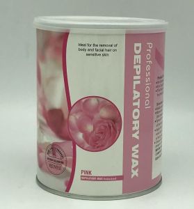 Wosk miękki do depilacji 800g — różany