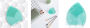 Xiaomi Sunmay Leaf Facial Cleasing Brush - mint