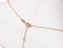 Xuping Circle celebrity necklace - gold