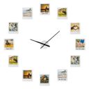 Zegar z ramkami na zdjęcia Impressions Clock