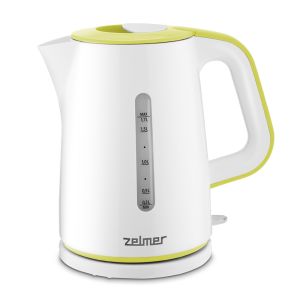 Zelmer ZCK7620G electric kettle 1.7 L 2000 W White, Yellow