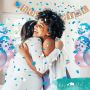 Zestaw balonów i rekwizytów na Baby Shower 'Boy or Girl'