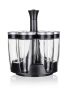 Zestaw do przypraw ALTIMA 95 ml, 7 szt., Czarny