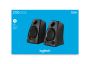 Zestaw głośników Logitech 980-000418 (2.0; kolor czarny)