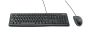 Zestaw klawiatura + mysz Logitech MK120 920-002562 (membranowa; USB 2.0; (US); kolor czarny; optyczna; 1000 DPI)