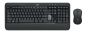 Zestaw klawiatura + mysz membranowa Logitech MK540 920-008685 (USB; kolor czarny; optyczna; 1000 DPI)