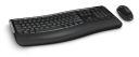 Zestaw klawiatura + mysz membranowa Microsoft Comfort Desktop 5050 PP4-00019 (USB 3.0; (US); kolor czarny; BlueTrack)