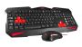 Zestaw klawiatura + mysz TACENS Mars MCP1 TACMARSMCP1 (USB 2.0; (EU); kolor czarny; optyczna)
