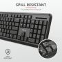 Zestaw KLAWIATURA + MYSZ TRUST ODY Wireless Silent