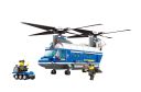 Zestaw klocków - Helikopter policyjny transportowy