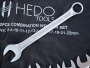 Zestaw kluczy płasko - oczkowych HEDOTOOLS (12 szt)