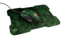 Zestaw mysz + podkładka komputerowa Trust GXT 781 Camo 23611 (optyczna; 3200 DPI; kolor zielony)