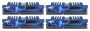 Zestaw pamięci G.SKILL RipjawsX F3-1600C9Q-32GXM (DDR3 DIMM; 4 x 8 GB; 1333 MHz; CL9)