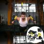 Zestaw taśm do ćwiczeń Crossfit TRX PRO- żółty