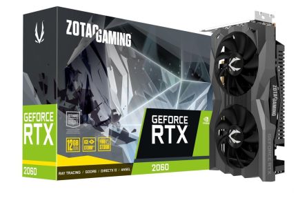 Zotac ZT-T20620F-10M graphics card NVIDIA GeForce RTX 2060 12 GB GDDR6