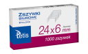 Zszywki biurowe 24x6mm 1000 szt. GZ101-A